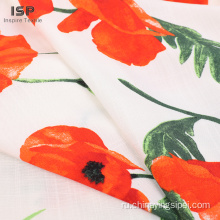 100% Viscose Slub Printed &amp; Dyed Fabrics